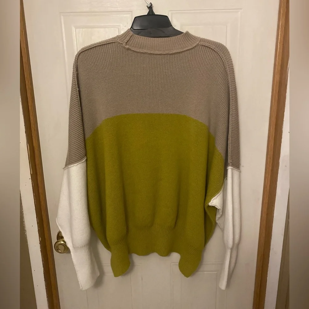 Free People Oversized Easy Street Sweater